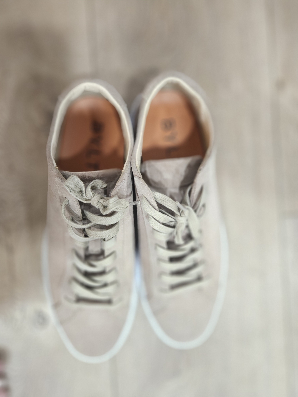 BYLT Basics Everyday Premium Suede Sneakers - Tan/Beige Men's Size 10.5 - Picture 9 of 13